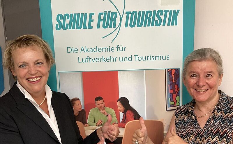 Freuen sich auf die Zusammenarbeit: Susanne Schick und Petra Weigand-Datz