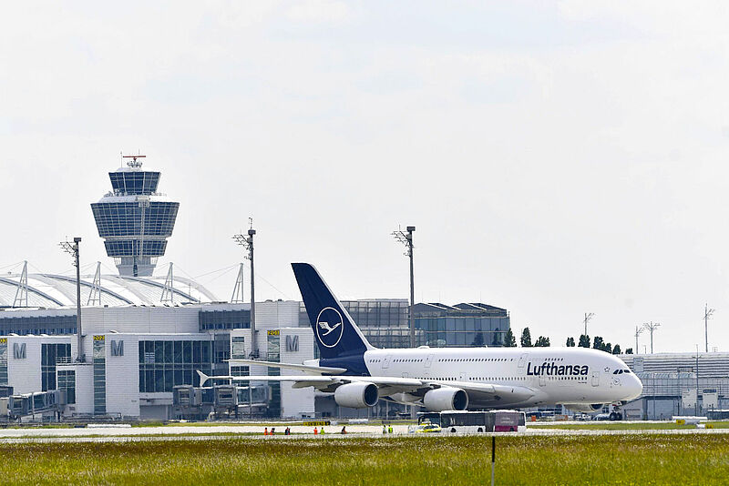 Nächsten Sommer stationiert Lufthansa in München sechs A380. Foto: Lufthansa
