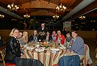 Gute Stimmung am Tisch von FTI-Regionalverkaufsleiterin Martina Jungschmidt (ganz links) beim Dinner des landestypischen Abends