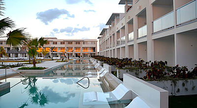 Das Melia Trinidad Peninsula eröffnet am 16. November und bietet Swim-up-Zimmer. Foto: ras Das Melia Trinidad Peninsula eröffnet am 16. November und bietet Swim-up-Zimmer. Foto: ras