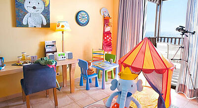 Viel Spaß bieten die Kinderzimmer im Hesperia Lanzarote