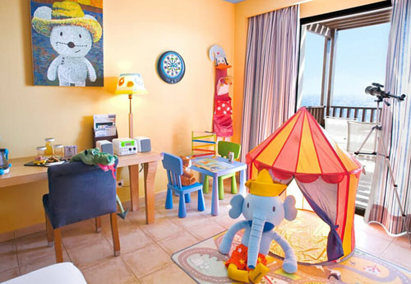 Viel Spaß bieten die Kinderzimmer im Hesperia Lanzarote