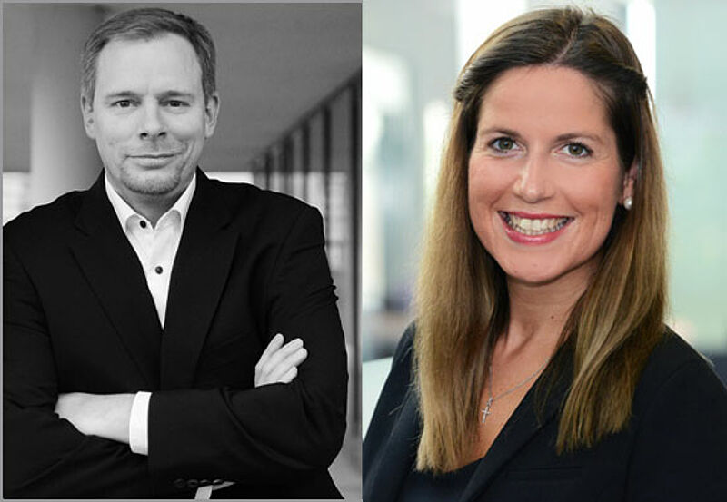 Melissa Waidner und Florian Schneider sind die neuen Ansprechpartner für Vertriebspartner in Nordrhein-Westfalen, im Saarland und im Rhein-Main-Gebiet