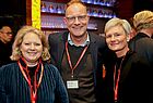 Ansgar Seibt (TUI) mit Kathrin Scupin (Riu, links) und Pia Wagner (Robinson)