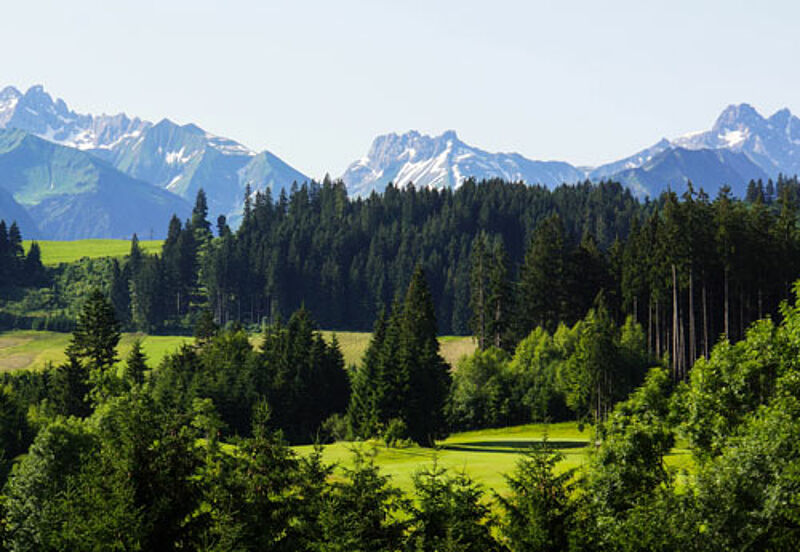 Deutschland hat viel schützenswerte Natur – hier ein Voralpenpanorama in Oberstdorf