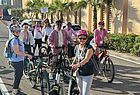 Einer der Ausflüge führte mit E-Bikes in diverse Hotels der Bucht von Taghazout