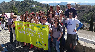 Reisten mit Studiosus durch Andalusien: Teilnehmer der RTK-Desti-Schulung