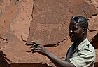 Besuch bei den Felsgravuren des Weltkulturerbes Twyvelfontein
