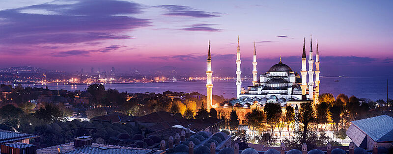 Ein Highlight Istanbuls: die Blaue Moschee