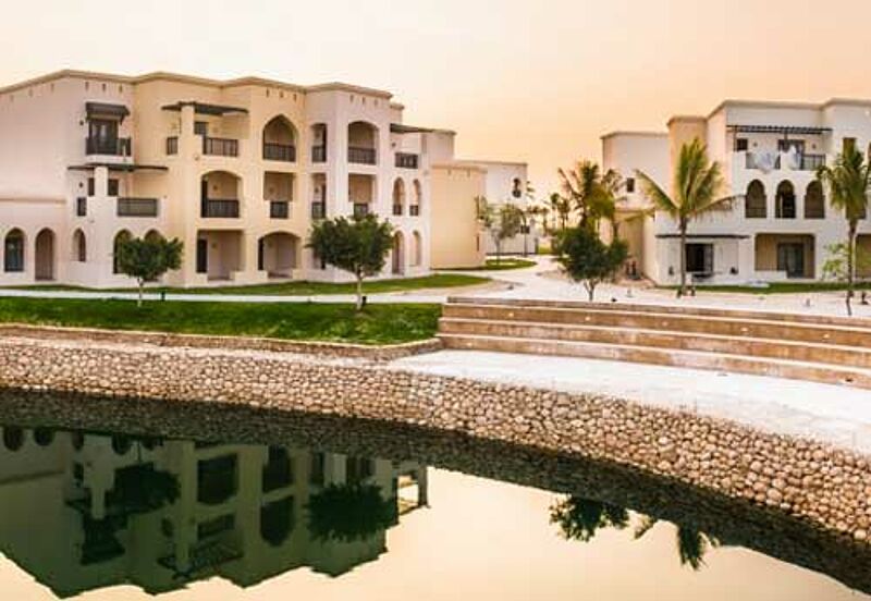 Im Mai werden viele Touristiker im Rotana Salalah Beach Hotel im Süden des Omans übernachten