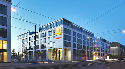 Die FTI-Zentrale in München