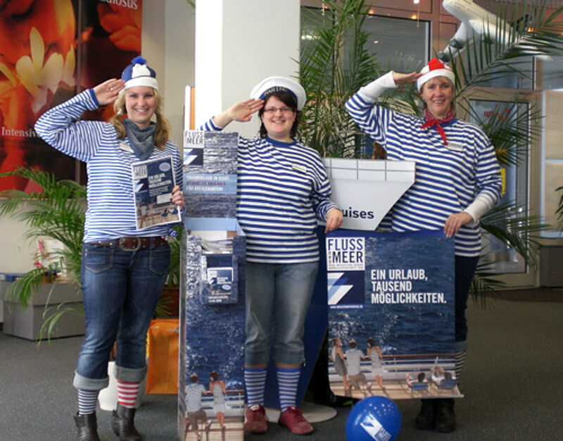 Belegte den zweiten Platz: das Team des Reisebüros Bühler auf Furtwangen
