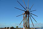 Eine der alten Windmühlen