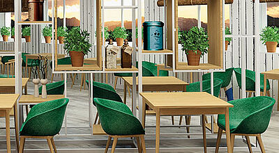 Das Frangipani-Restaurant will mit frischer mediterraner Küche begeistern