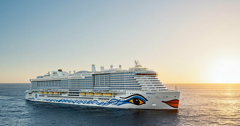 Die Aida Nova können Reisebüro-Mitarbeiter im Rahmen der „Expi Cruise“ ausgiebig kennenlernen