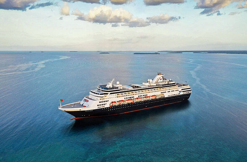 Das neue Nicko-Schiff Vasco Da Gama sticht mit Reisebüro-Mitarbeitern in See