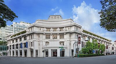 Altes Gebäude, neues Hotel: das Capitol Kempinski Hotel Singapore bietet 157 Zimmer Altes Gebäude, neues Hotel: das Capitol Kempinski Hotel Singapore bietet 157 Zimmer