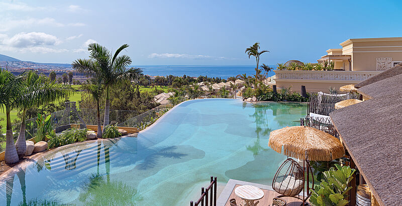 An dieser Lagune im Royal River Luxury Hotel liegen die vier Lagoon-Villen