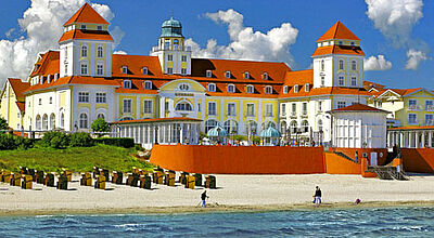 Erhielt wieder einmal Bestnoten von den TUI-Kunden: das Travel Charme Hotel Kurhaus Binz an der Ostsee
