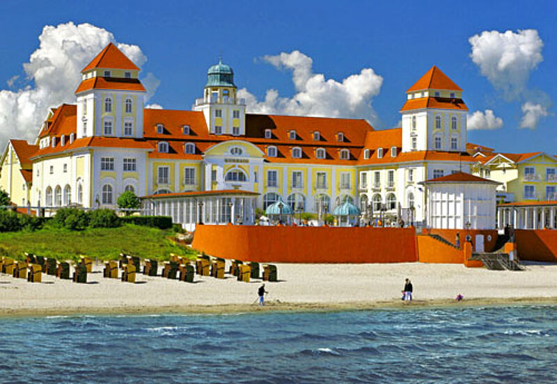 Erhielt wieder einmal Bestnoten von den TUI-Kunden: das Travel Charme Hotel Kurhaus Binz an der Ostsee