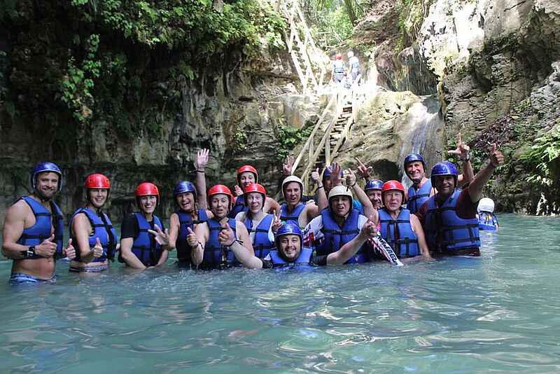 Erlebnis Damajagua: Der Canyon liegt unweit von Puerto Plata und bietet Abenteuer vom Feinsten