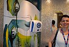 Witzige öffentliche Toilette im Delphin Botanik Platinum: Sandra Kroppen vom Reisebüro am Kuhtor in Kempen
