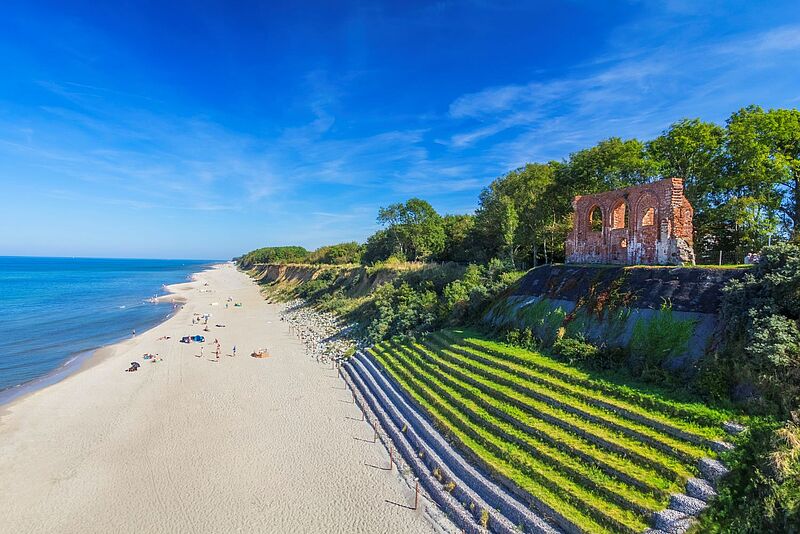 Die Nachfrage nach Urlaub an der polnischen Ostsee ist aktuell hoch