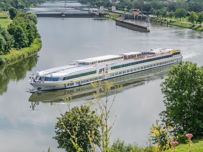 Die Flusskreuzfahrtbranche nimmt wieder Fahrt auf. Im Bild: das Plantours-Schiff Elegant Lady. Foto: Plantours