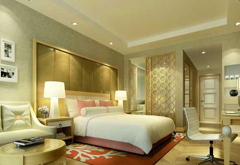So sollen die Zimmer im neuen Riu-Hotel aussehen
