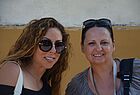 Susanna Moraitou (First Reisebüro Jochim, Ludwigshafen, li) und Teresa Przibylla (Thomas Cook Reisebüro, Konstanz)