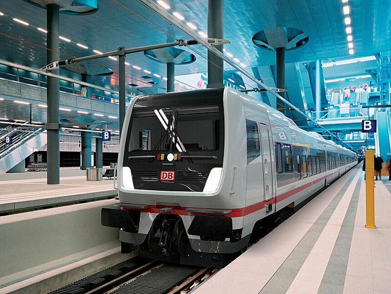Die ECx-Züge sollen „echten ICE-Komfort“ bieten. Modell: DB