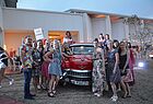 Oldtimer mit Team Pachanga