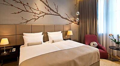 So sehen die Zimmer im ersten Wyndham-Hotel in Deutschland aus