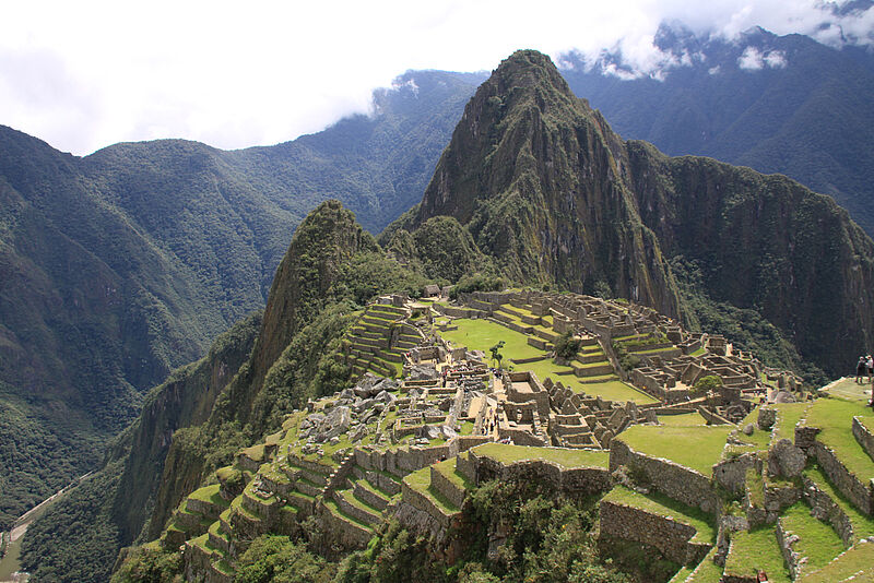 Auf dem Inka Trail geht es zum Machu Picchu