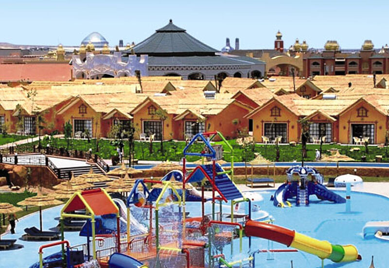 Das Vier-Sterne-Hotel Aqua Park gibt es bei FTI in den Herbstferien inklusive Flug ab Erfurt ab 799 Euro pro Person im Bungalow. Foto: FTI Das Vier-Sterne-Hotel Aqua Park gibt es bei FTI in den Herbstferien inklusive Flug ab Erfurt ab 799 Euro pro Person im Bungalow. Foto: FTI