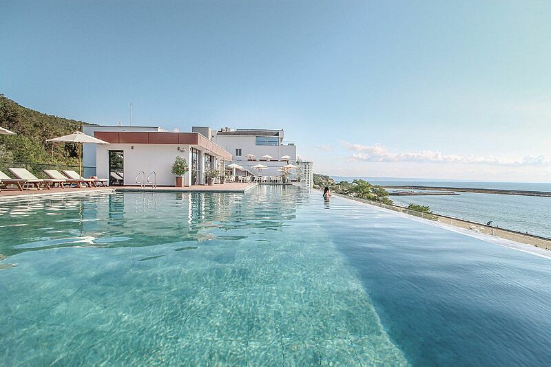 Das Vier-Sterne-Hotel Grecian Sands in Ayia Napa auf Zypern hat eine Weiterempfehlungsrate von 96 Prozent