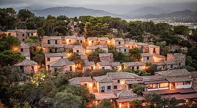 Das Sigillum Cala Moresca auf Sardinien ist wie ein sardisches Dorf aufgebaut Das Sigillum Cala Moresca auf Sardinien ist wie ein sardisches Dorf aufgebaut