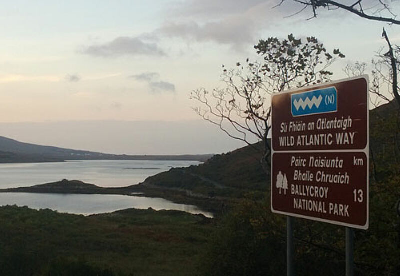Rund acht Millionen Euro investiert Irland in den Ausbau der Küstenstraße Wild Atlantic Way