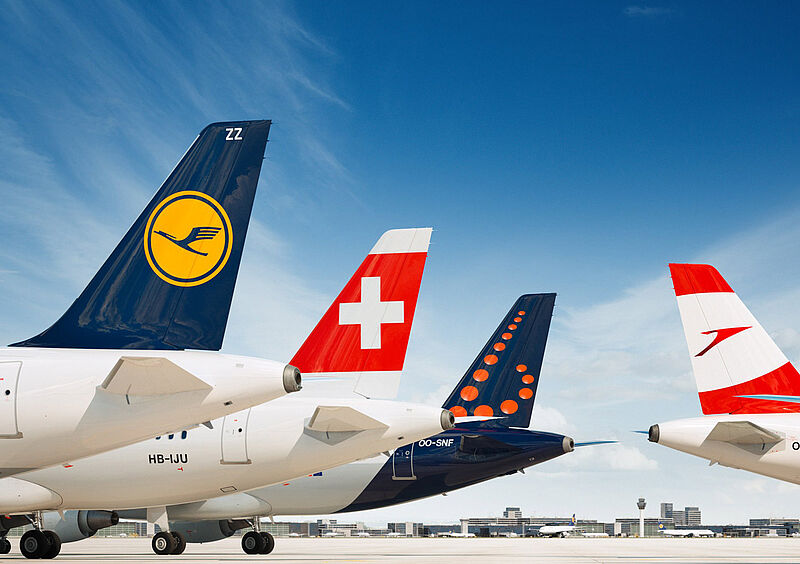 Bei den Lufthansa-Airlines werden wieder Gebühren erhöht. Foto: Lufthansa Group