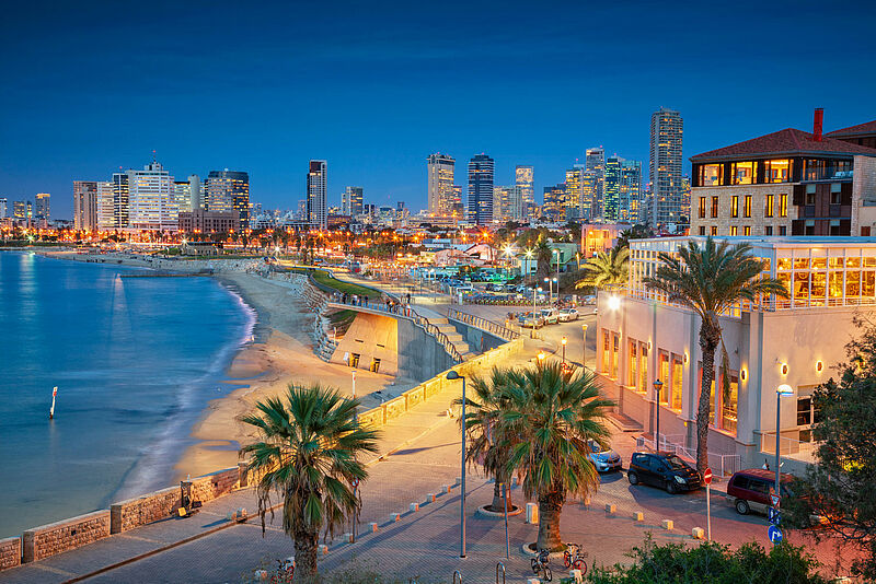 Tel Aviv ist eine der Städte, die FTI in Israel im Programm hat