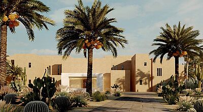 Das Park Hyatt Marrakech liegt auf einem 7,5 Hektar großen Gelände