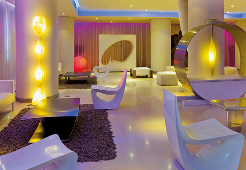 Lobby im El Hotel Pacha auf Ibiza