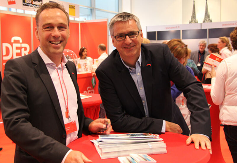 Präsentierten eine gute Bilanz: DTPS-Geschäftsführer Max Küppers (links) und Michael Dohmen