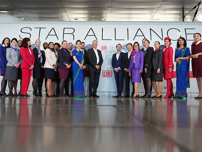 Neue Partner: Airlines der Star Alliance und die Deutsche Bahn. Foto: Deutsche Bahn