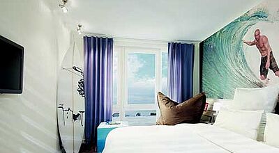 Das Beach Motel lässt Surfer-Herzen höher schlagen