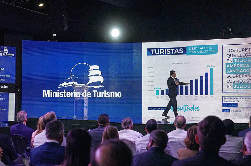Kann auf ein starkes Touristikjahr 2022 zurückblicken: David Collado, Tourismusminister der Dominikanischen Republik. Foto: Ministerio del Turismo