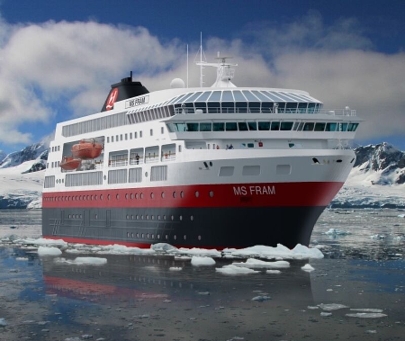 Gebaut fürs Eis: Die Fram von Hurtigruten Gebaut fürs Eis: Die Fram von Hurtigruten