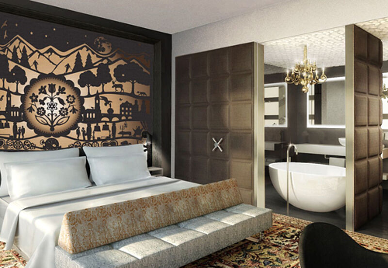 Stylisch: Zimmer im Kameha Grand Zürich