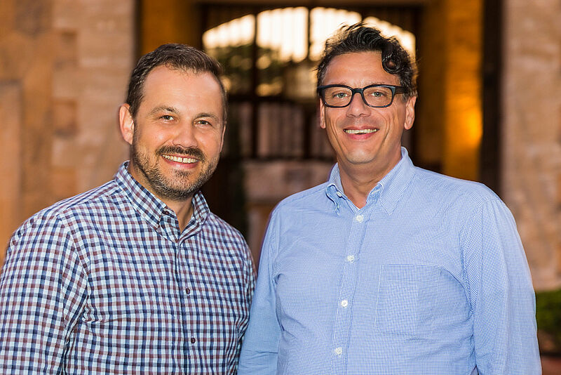 Die Geschäftsführer von Luxury Dreams: Marcel Kern (links) und Michael Kern
