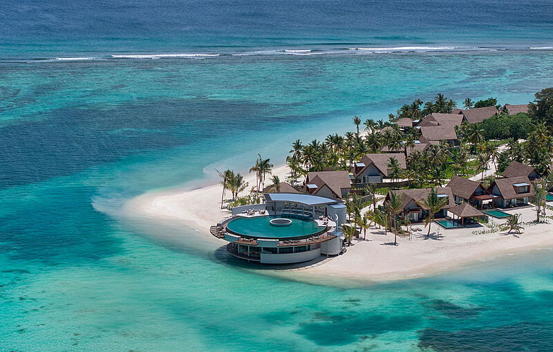 Das Six Senses Kanuhura ist neu auf den Malediven. Foto: Six Senses Das Six Senses Kanuhura ist neu auf den Malediven. Foto: Six Senses